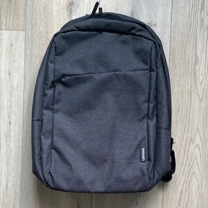 Lenovo Charcoal Gray Laptop Backpack EUC